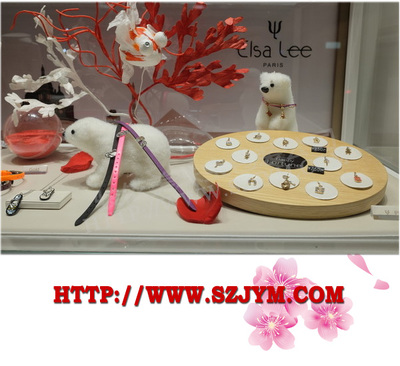 彩宝展示架NS03 珠宝首饰陈列的精致艺术