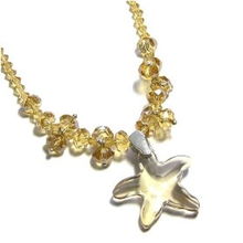 诚石缘水晶海星项链 一方海域的优雅与守护